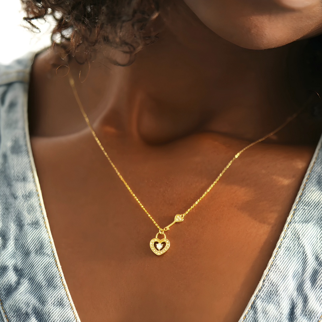 Collier Clé de Mon Cœur
