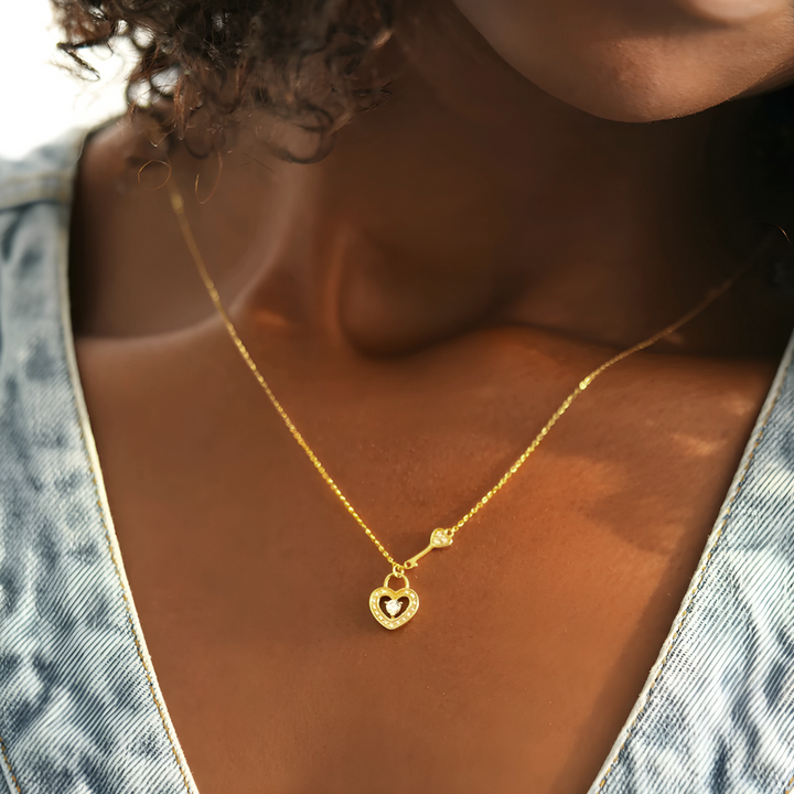 Collier Clé de Mon Cœur