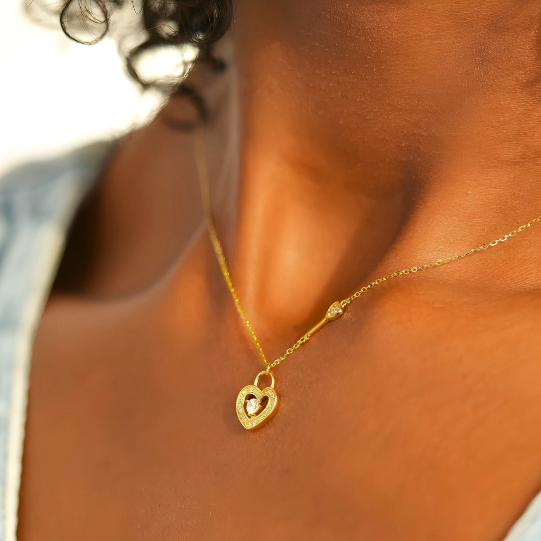 Collier Clé de Mon Cœur