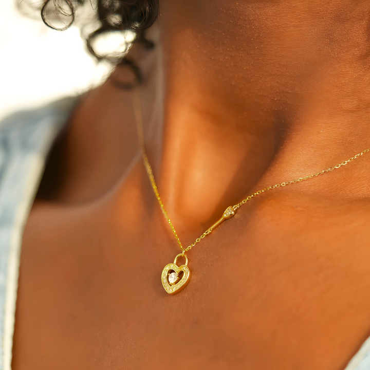 Collier Clé de Mon Cœur