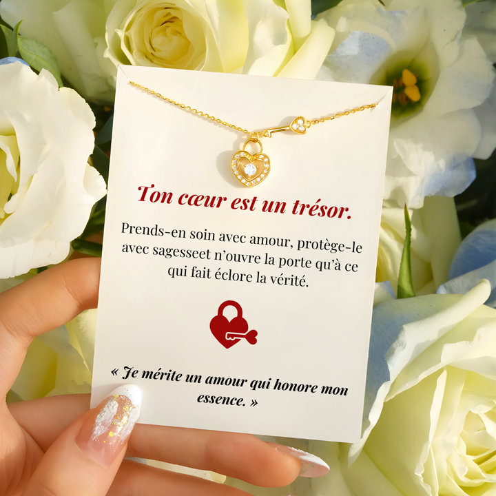 Collier Clé de Mon Cœur