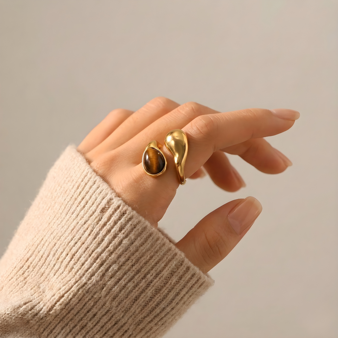 Bague Talisman Œil de Tigre