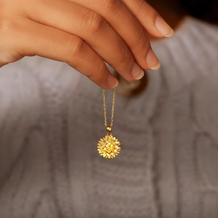 Collier Âme Tournesol