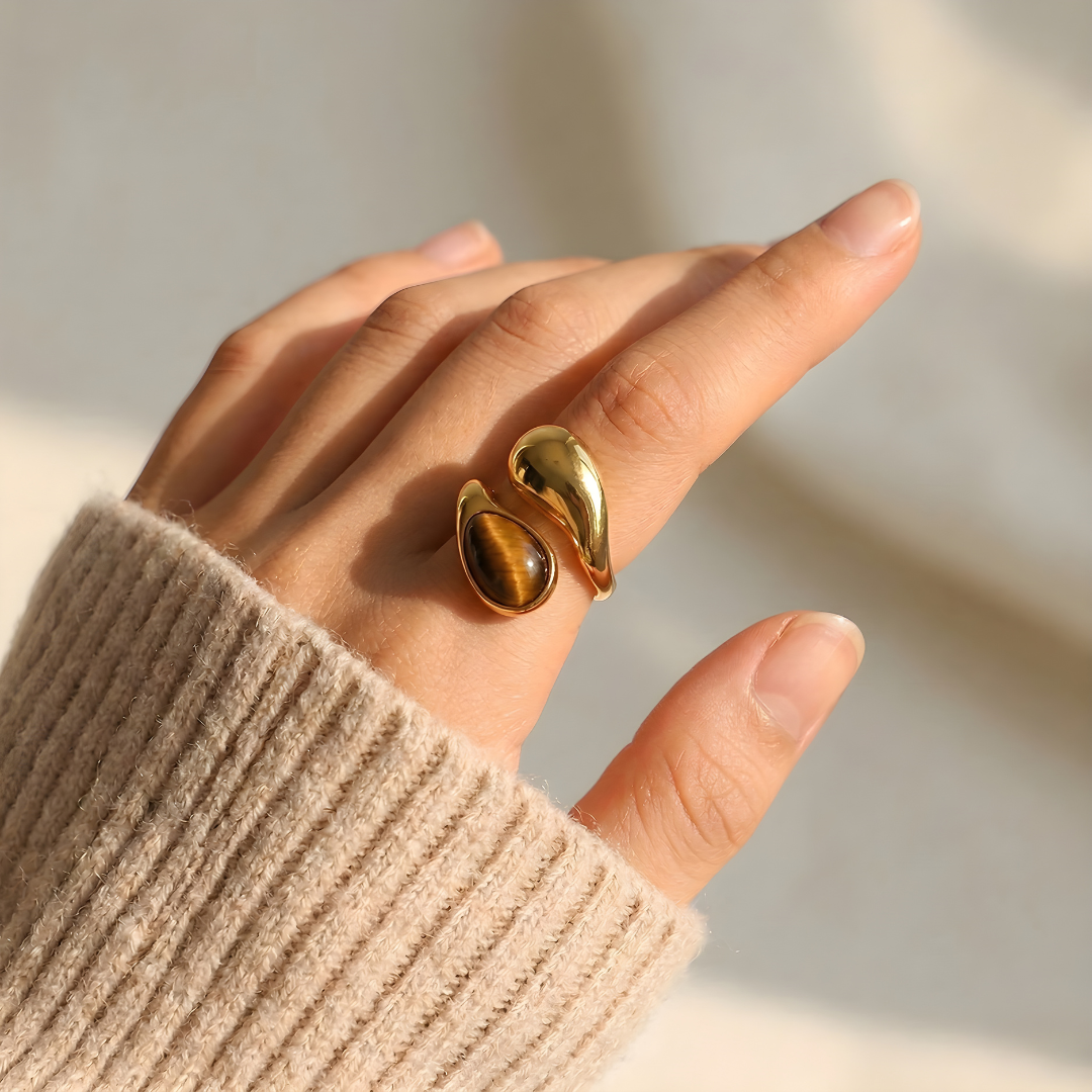 Bague Talisman Œil de Tigre