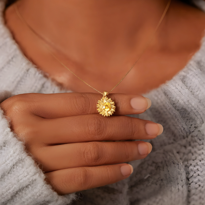 Collier Âme Tournesol