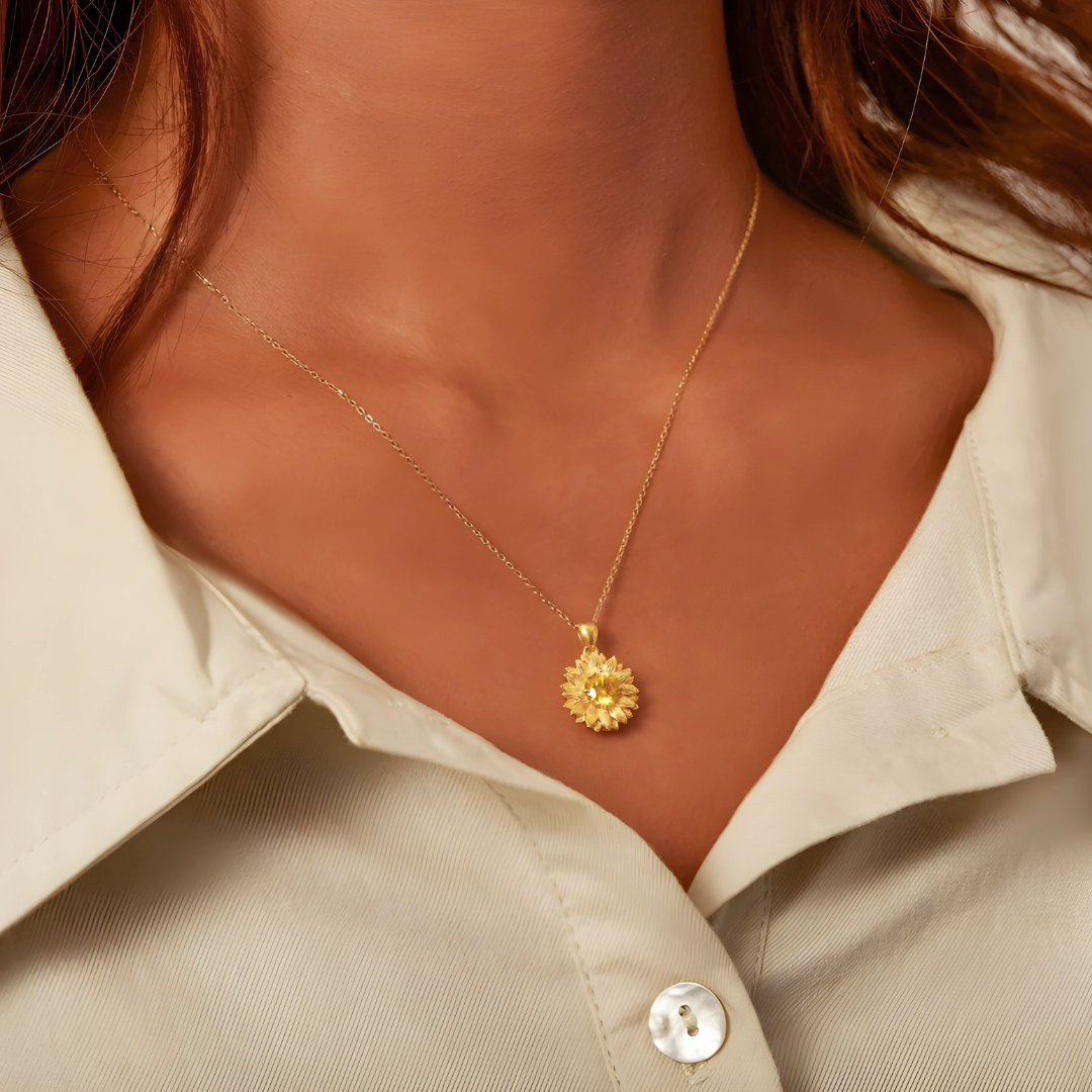 Collier Âme Tournesol
