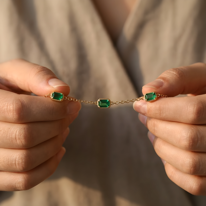Bracelet Émeraude