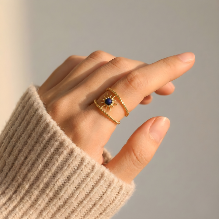 Bague Intuition – Lapis-Lazuli