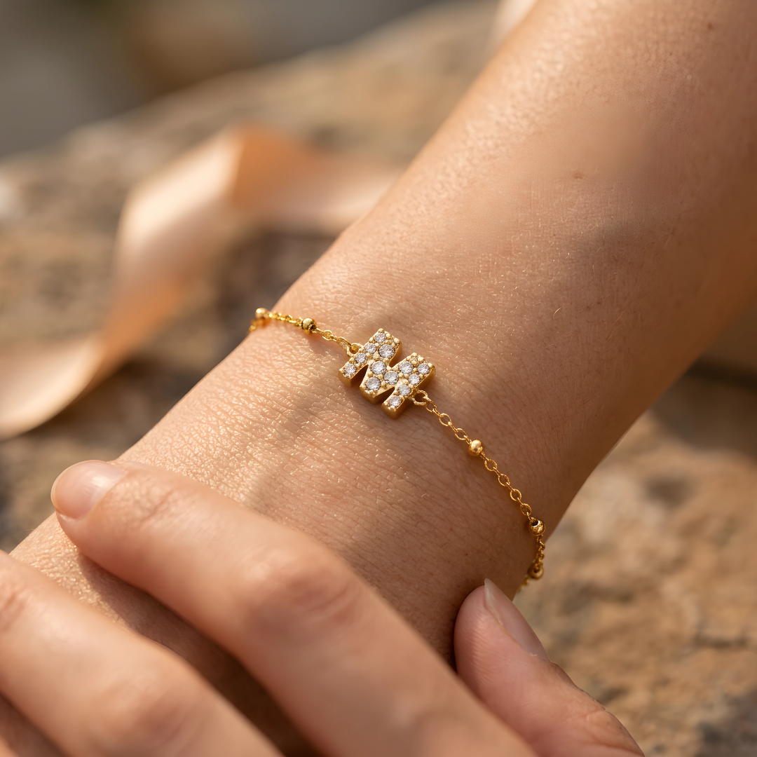 Bracelet Initiale – Personnalisé