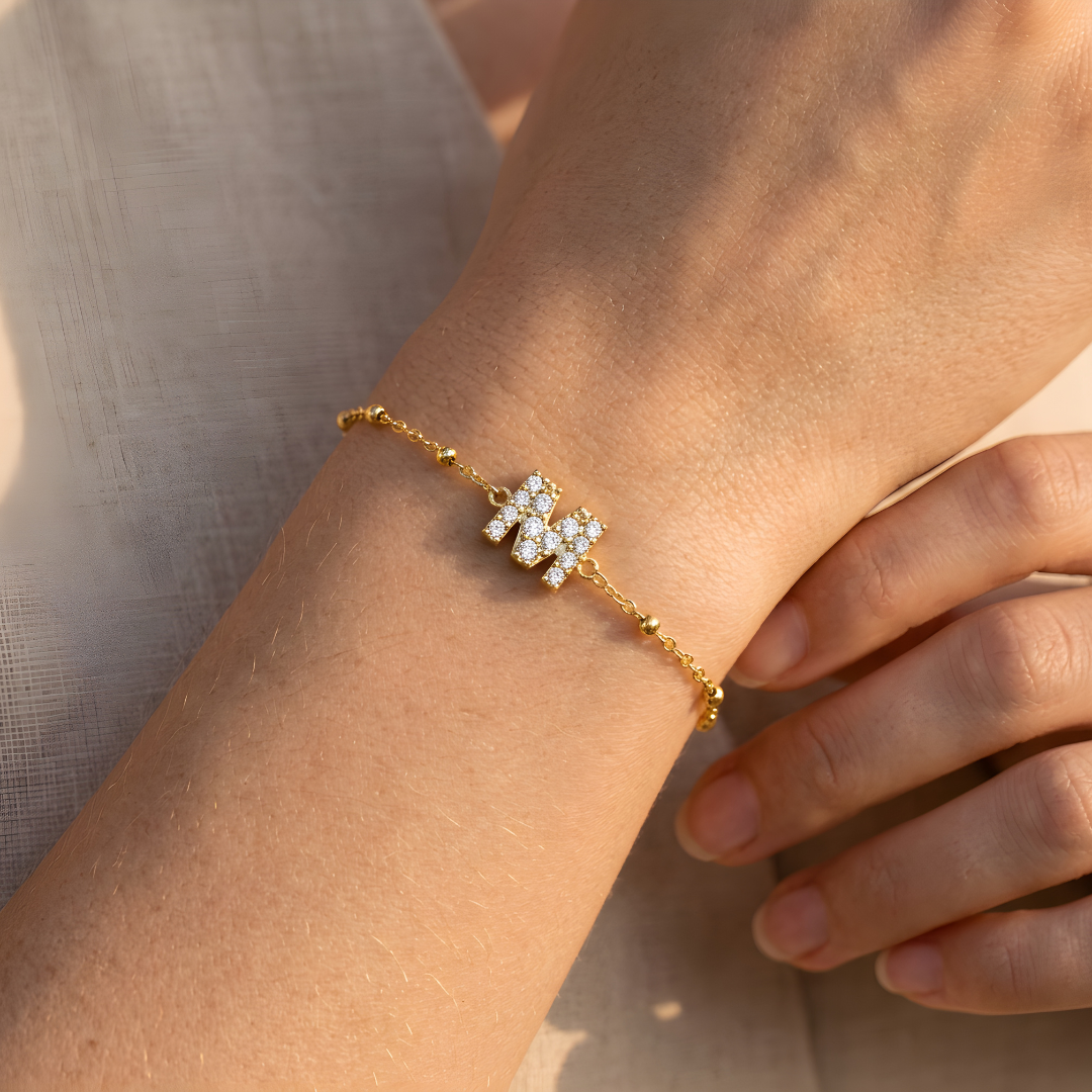 Bracelet Initiale – Personnalisé