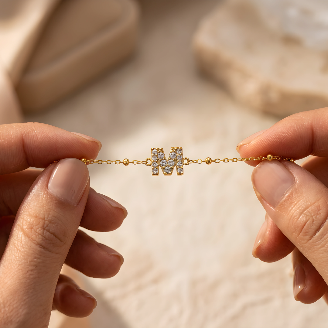 Bracelet Initiale – Personnalisé