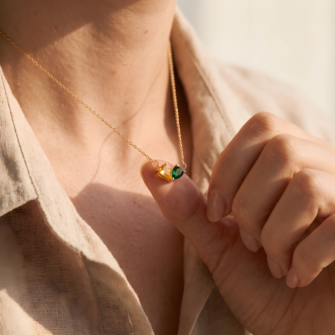 Collier Deux Âmes
