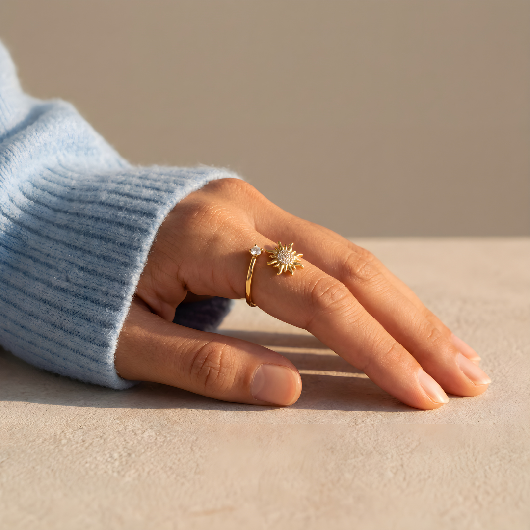 Bague Amulette – Soleil