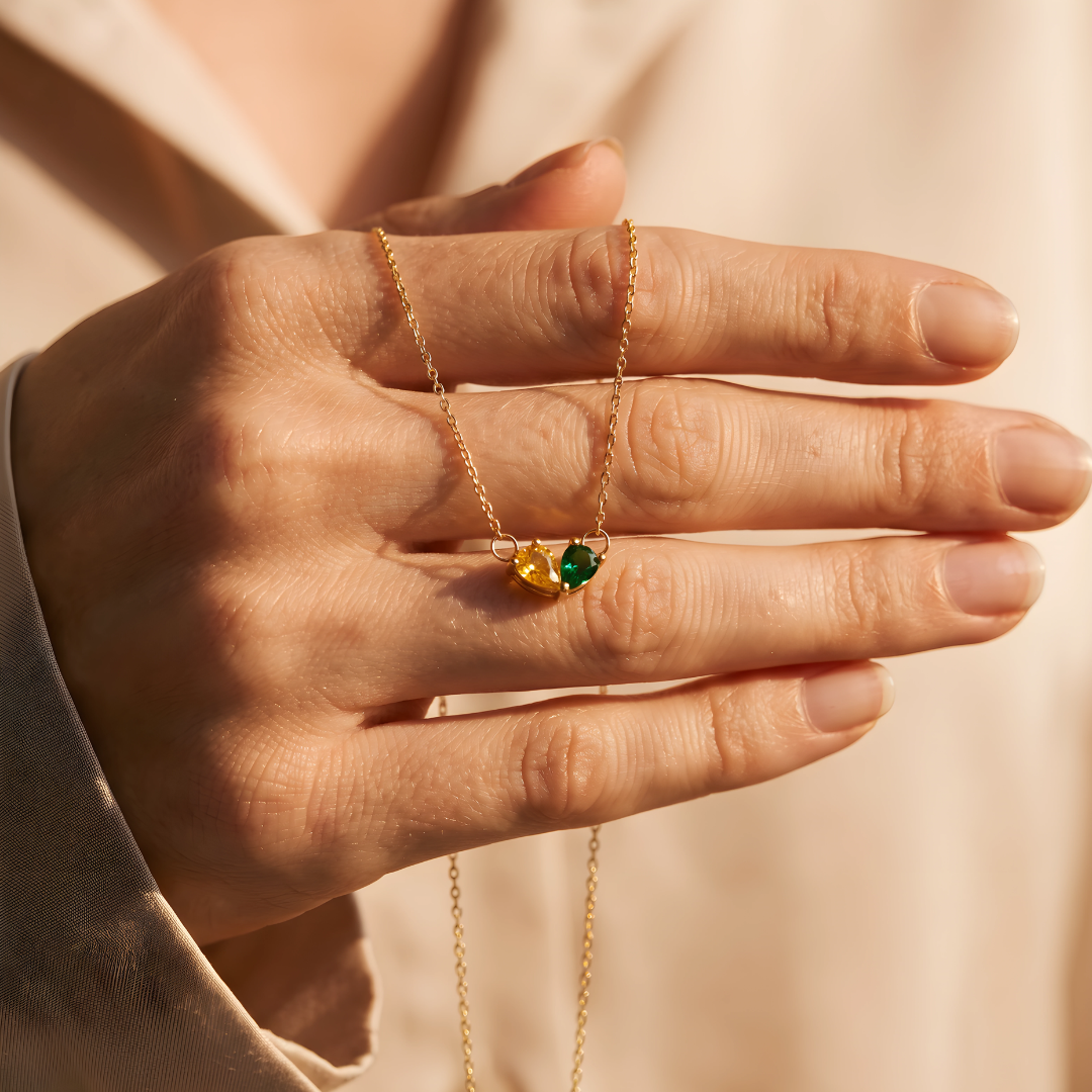 Collier Deux Âmes