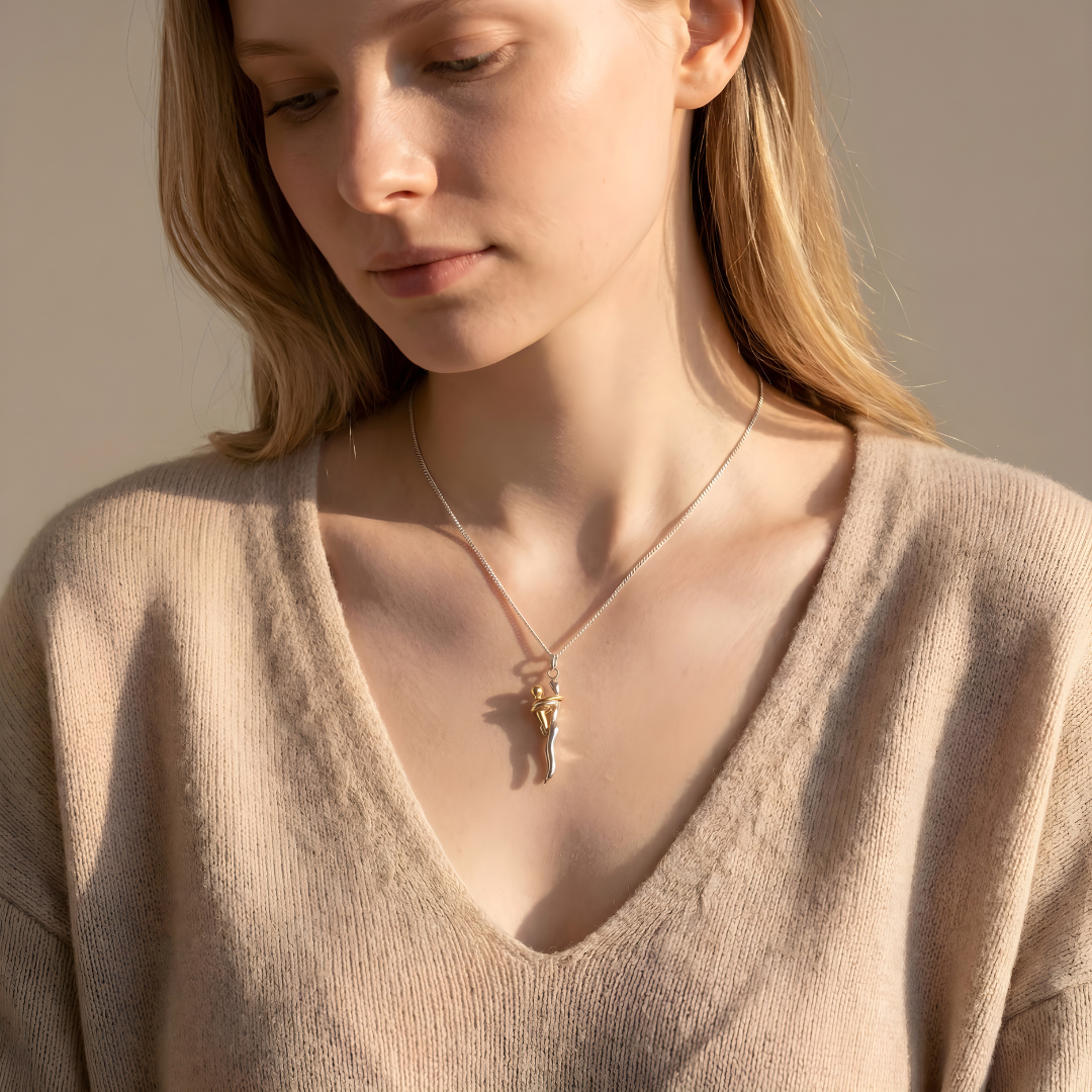 Collier Étreinte de Maman