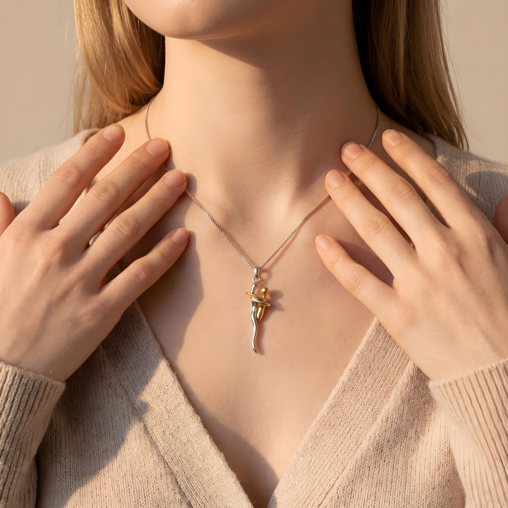 Collier Étreinte de Maman
