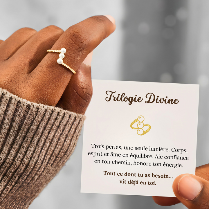Bague Trilogie Divine