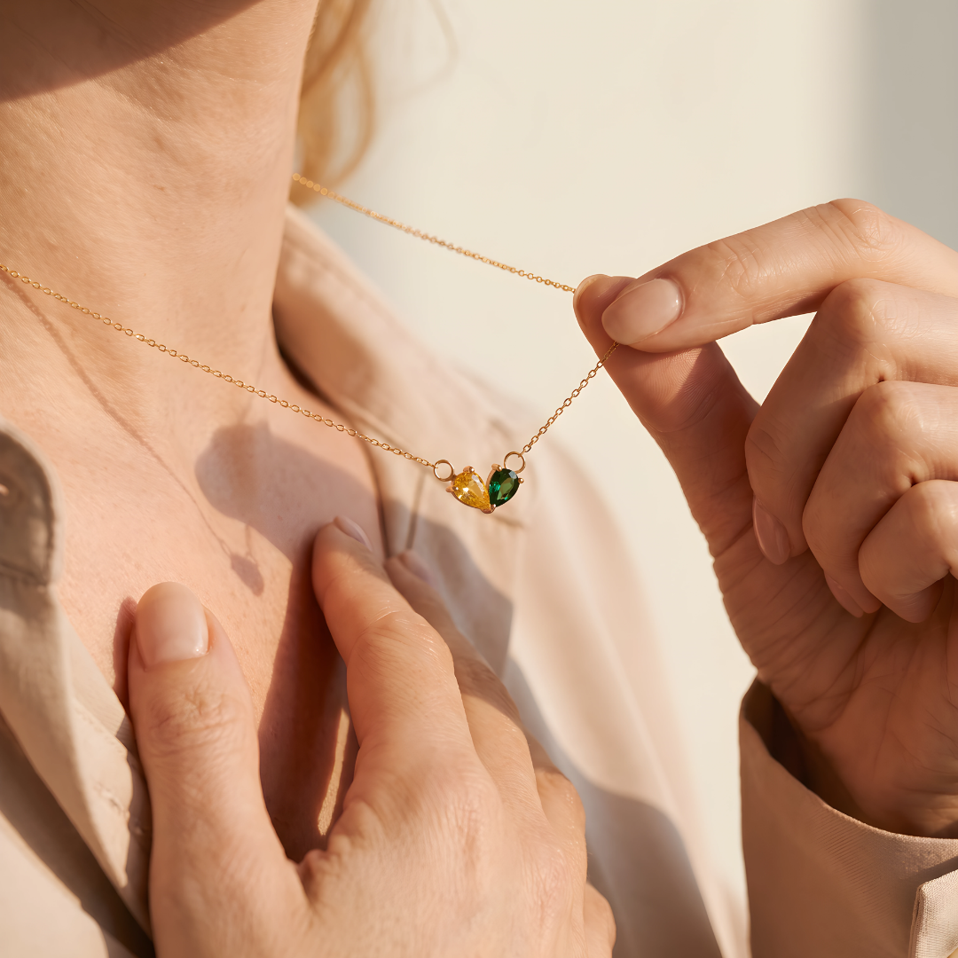 Collier Deux Âmes