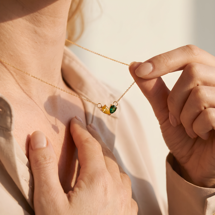 Collier Deux Âmes