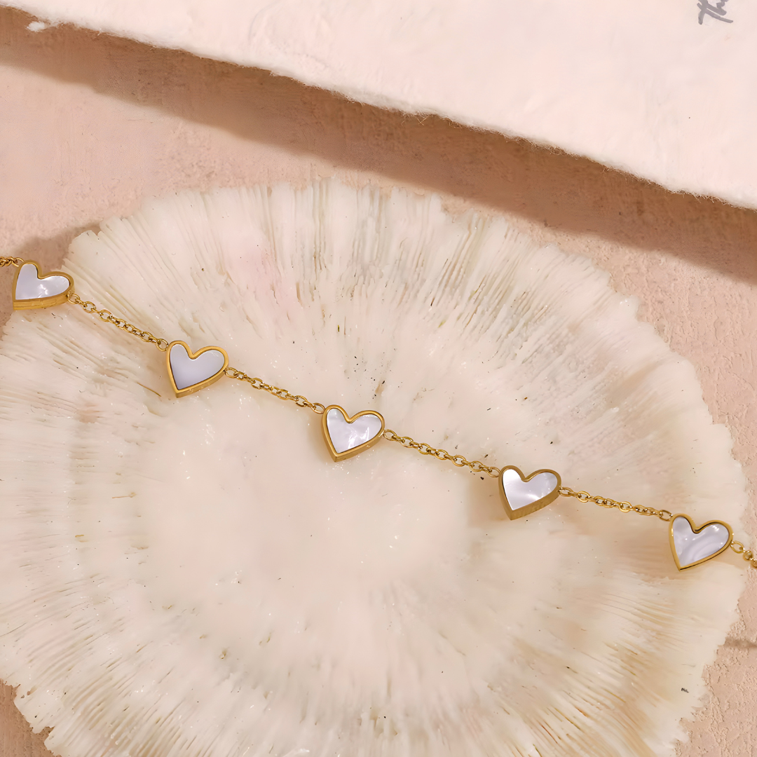 Bracelet Cœur de Nacre