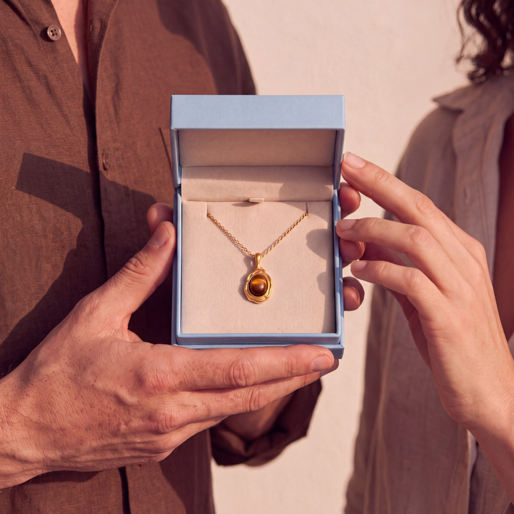 Collier Intuition – Œil de Tigre