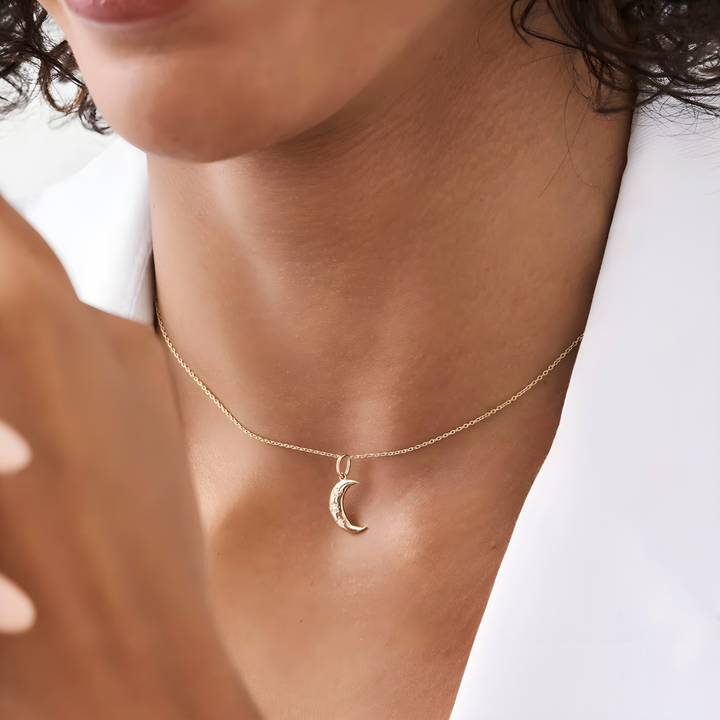 Collier Lune Stellaire