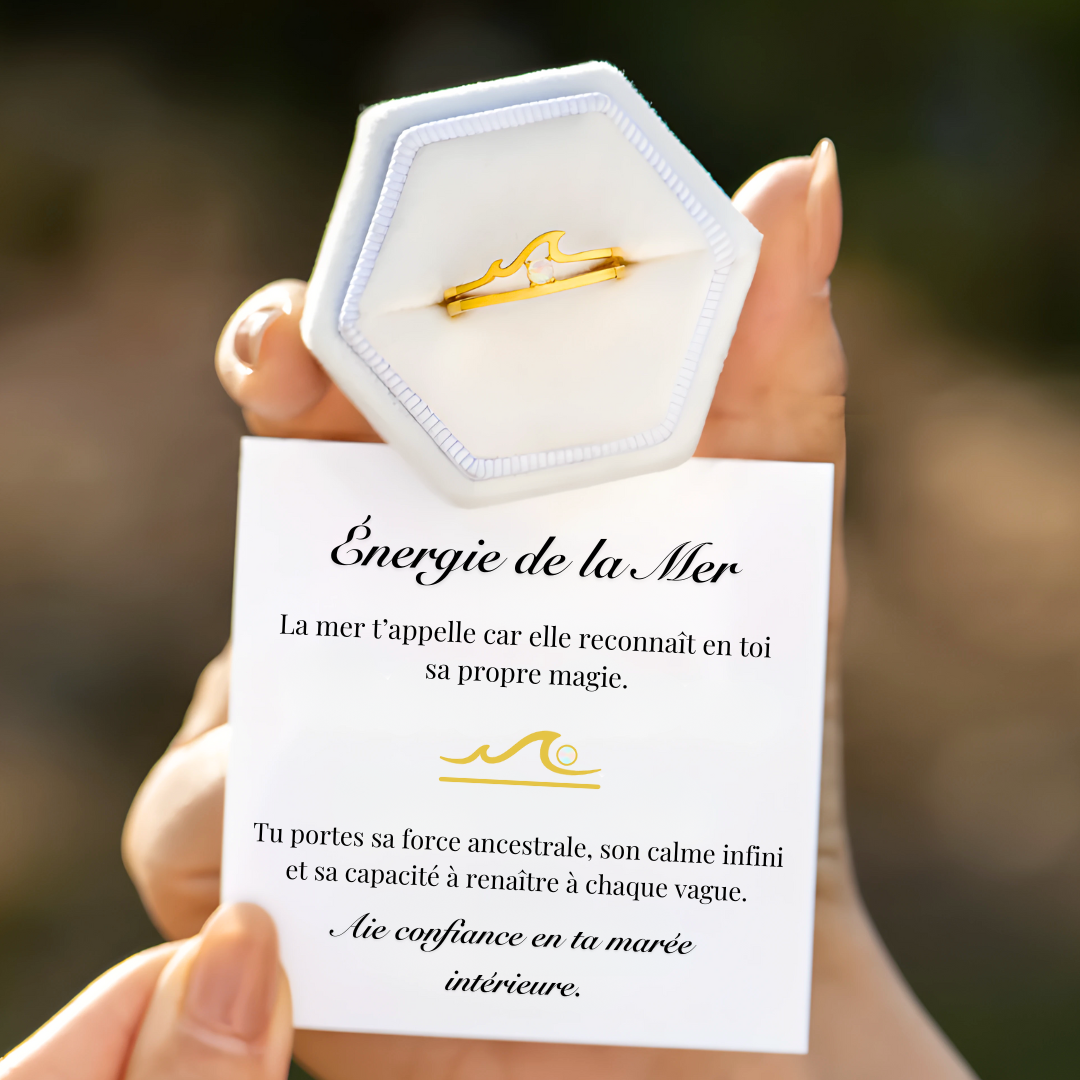 Bague Énergie de la Mer