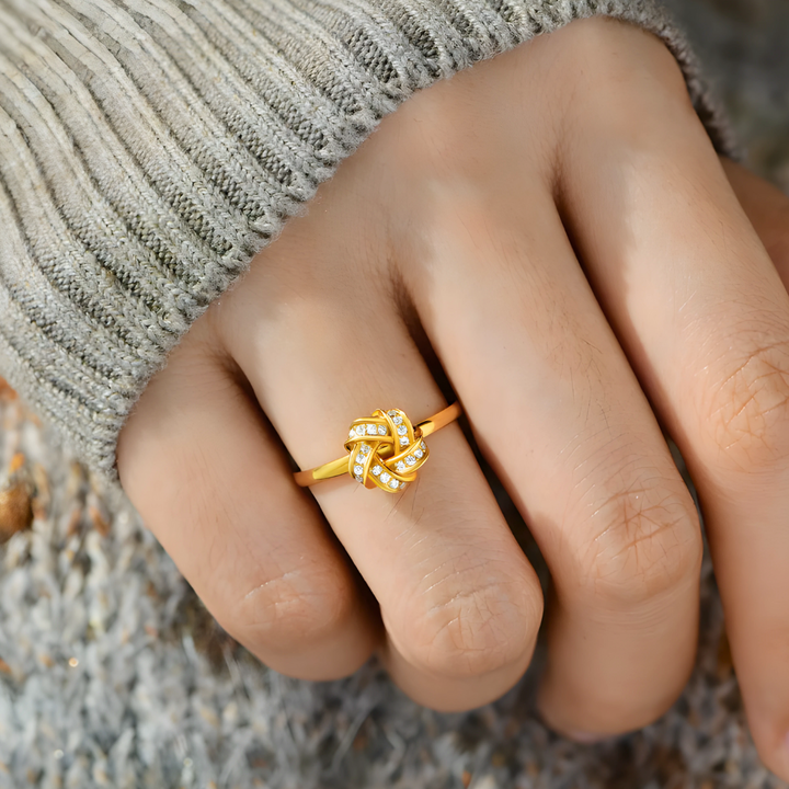Bague Étreinte de Lumière