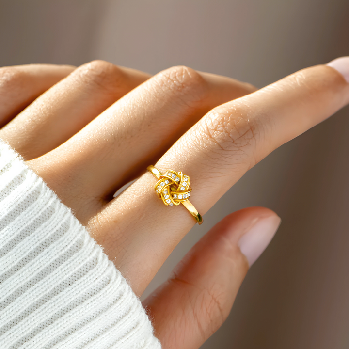 Bague Étreinte de Lumière
