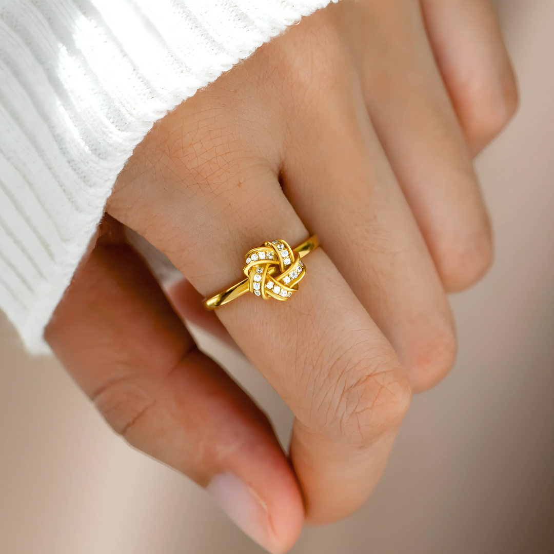 Bague Étreinte de Lumière