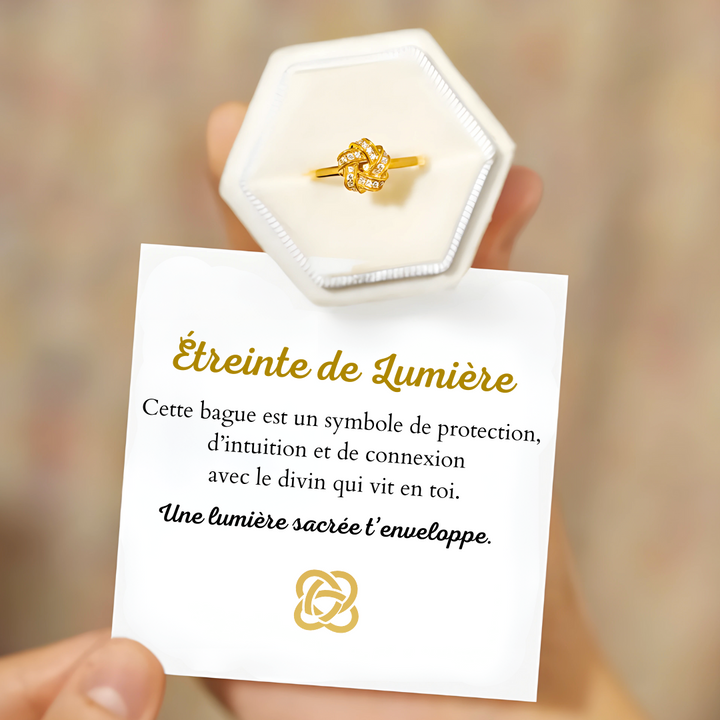 Bague Étreinte de Lumière
