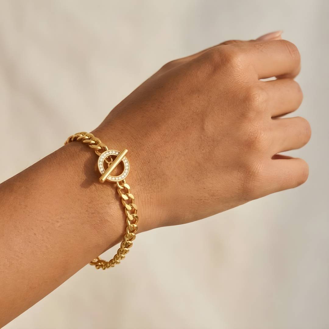 Bracelet Boucle Dorée