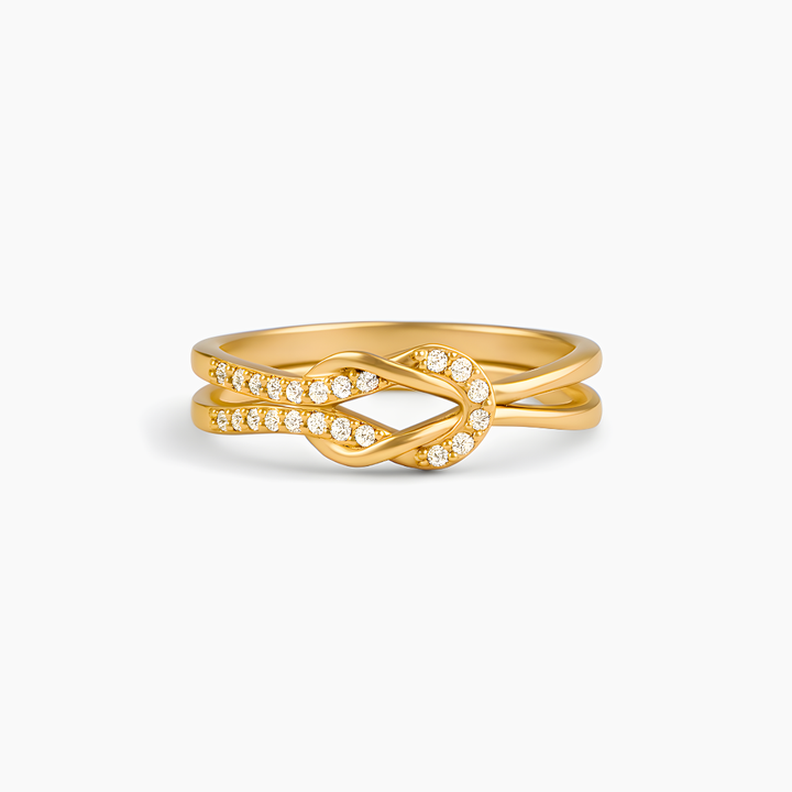 Bague Nœud Éternel