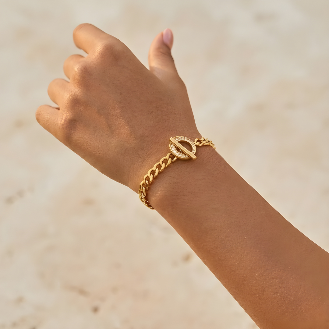 Bracelet Boucle Dorée