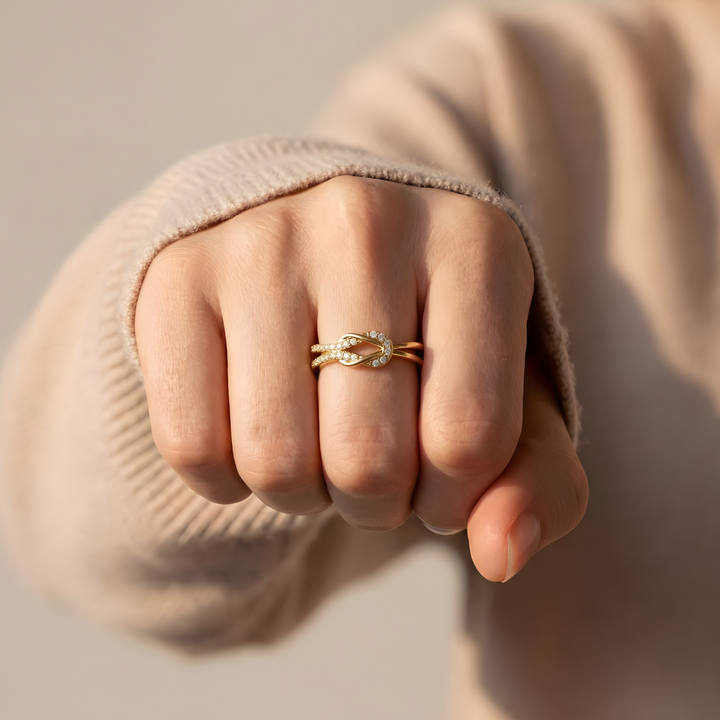 Bague Nœud Éternel