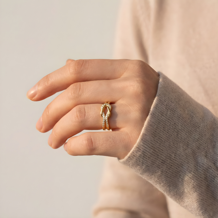 Bague Nœud Éternel