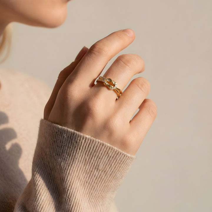 Bague Nœud Éternel