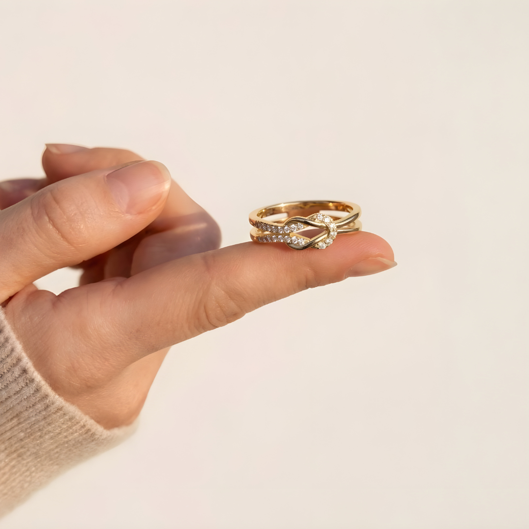 Bague Nœud Éternel