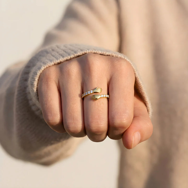 Bague Étreinte Infinie