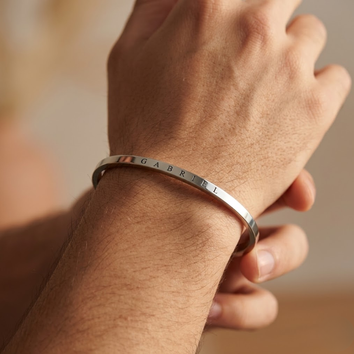 Bracelet Gravé dans mon Cœur