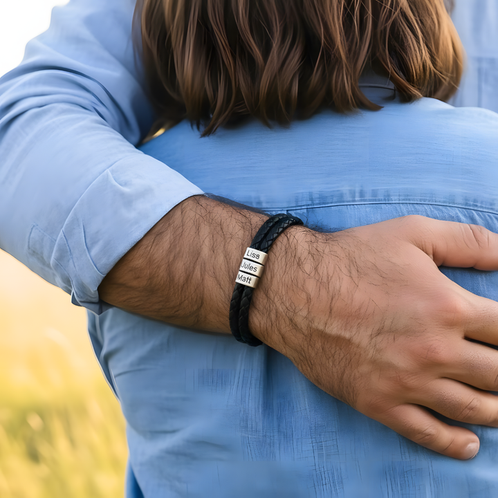 Bracelet Amour Paternel – Personnalisable avec prénoms