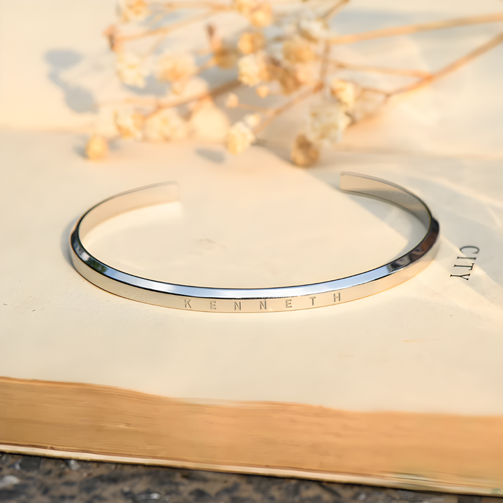 Bracelet Gravé dans mon Cœur