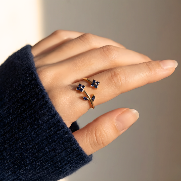 Bague Flora Saphir
