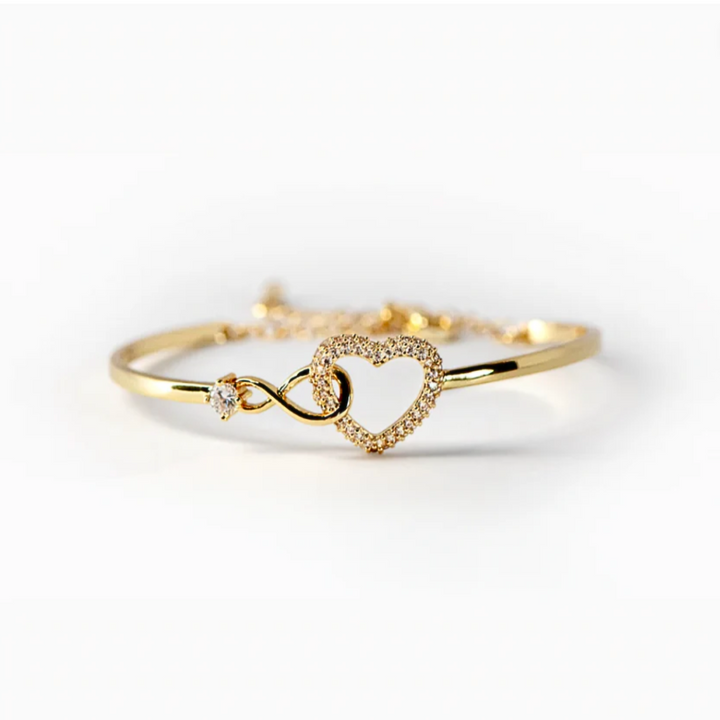 Bracelet Cœur Infinity