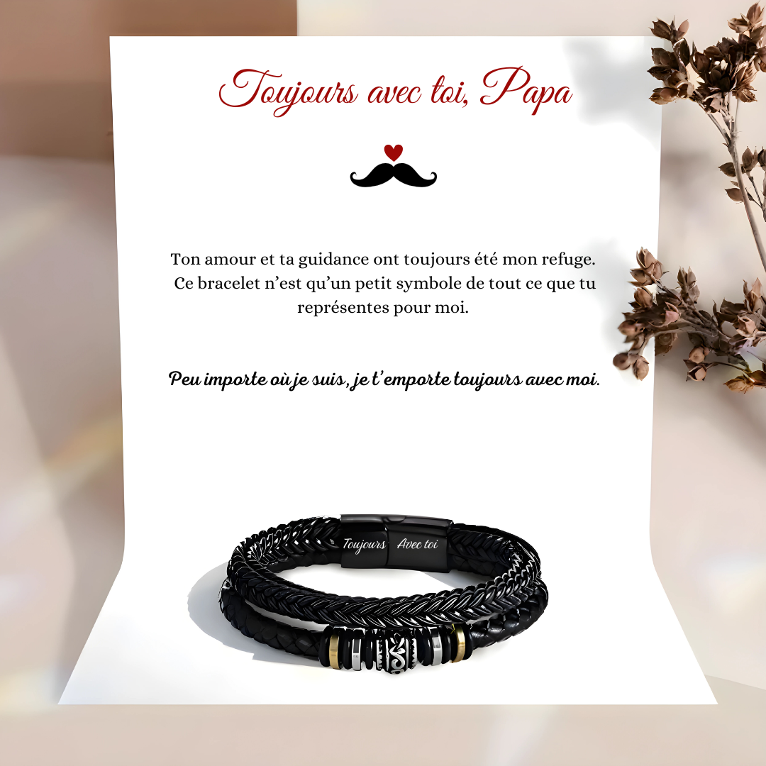 Bracelet Toujours avec Toi – Papa