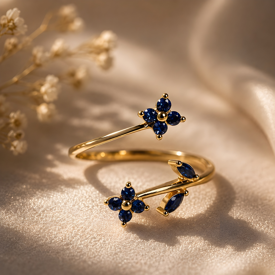 Bague Flora Saphir