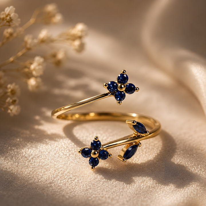Bague Flora Saphir