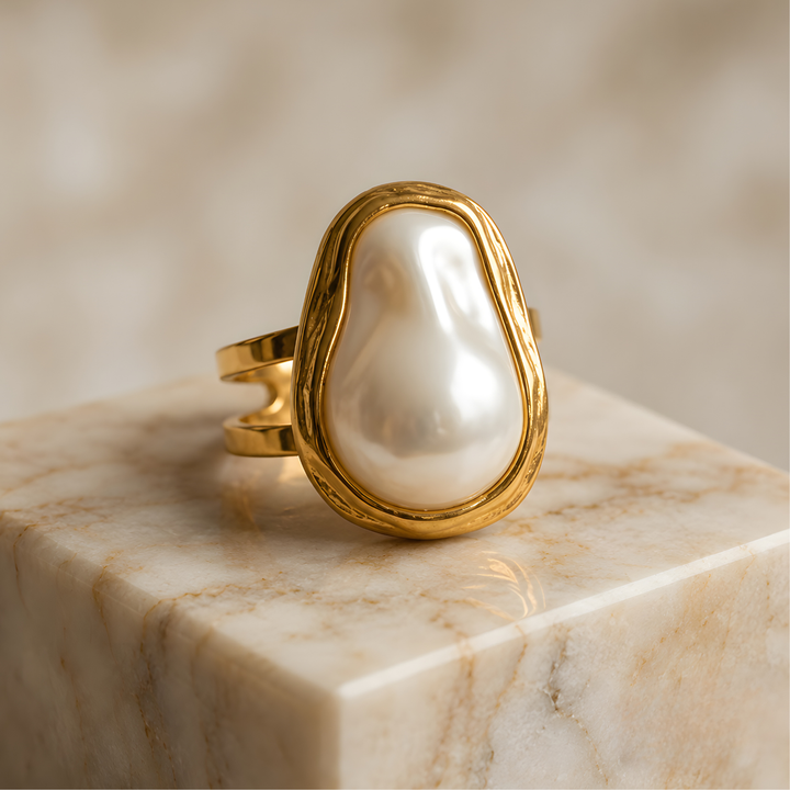 Bague Perla Bianca