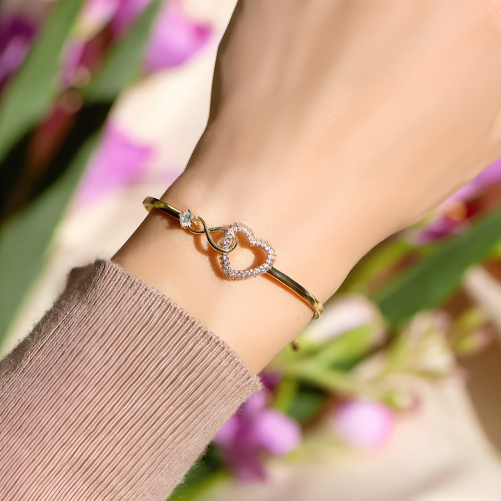 Bracelet Cœur Infinity