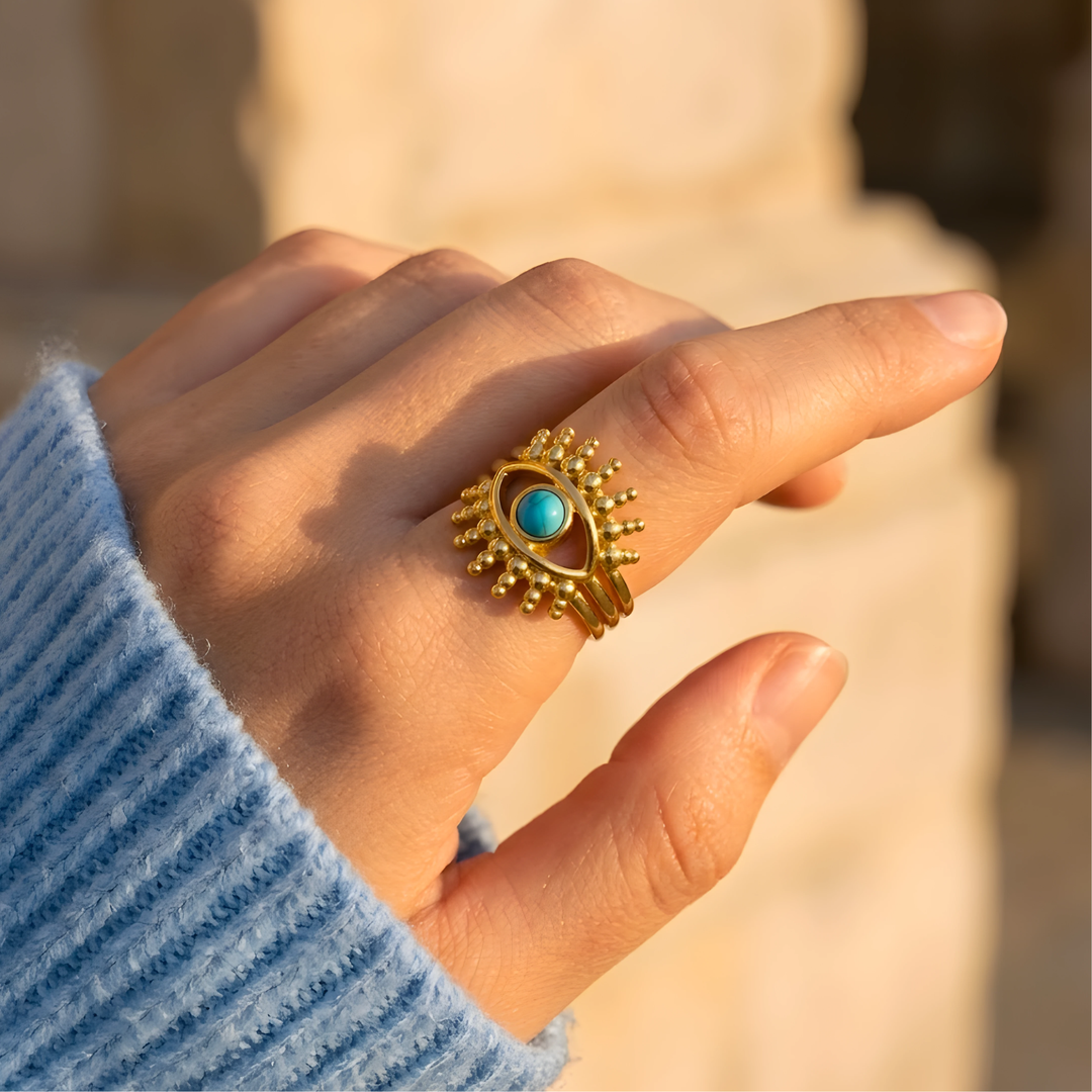 Bague Amulette Protectrice